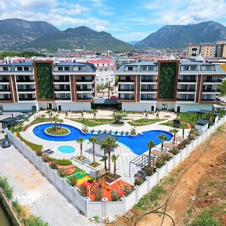 Eden Valley 34, Modern 1 Bedroom With Pool In Oba, Апартаменти Аланія
